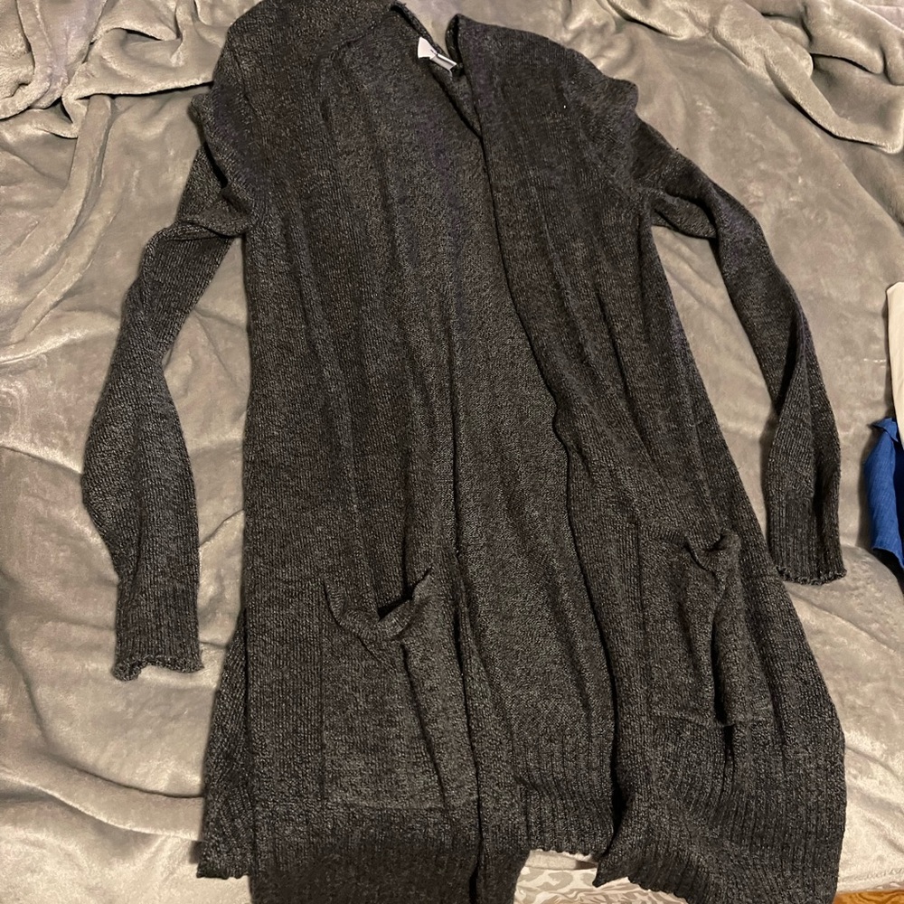 Charcoal cardigan